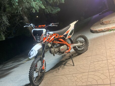 2024 Kayo Basic TT125, оранжевый, 55000 рублей, вид 4