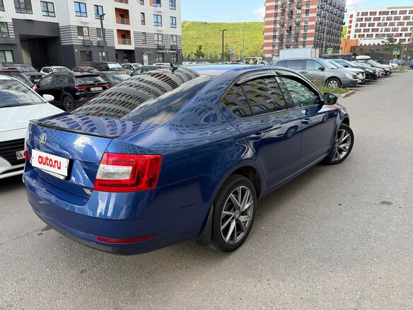 2018 Skoda Octavia III (A7) Рестайлинг, синий, 1549500 рублей - вид 7