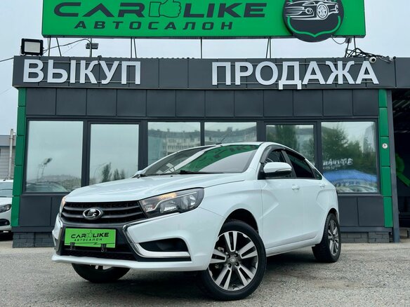 2021 Lada (ВАЗ) Vesta I, белый - вид 1