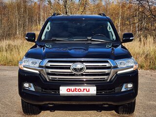 2016 Toyota Land Cruiser 200 Series Рестайлинг 2, чёрный, 5480000 рублей, вид 2