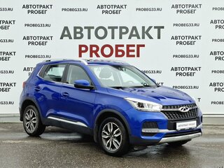 2022 Chery Tiggo 4 I Рестайлинг, синий, 1369000 рублей, вид 3