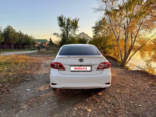2013 Toyota Corolla X (E140, E150) Рестайлинг, белый, 1250000 рублей, вид 5