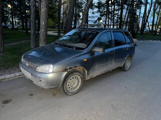 2010 Lada (ВАЗ) Kalina I, серый, 110000 рублей, вид 1
