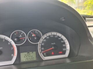2010 Chevrolet Aveo I Рестайлинг, красный, 400000 рублей, вид 4