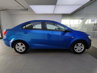 2012 Chevrolet Aveo II, синий, 659000 рублей, вид 4