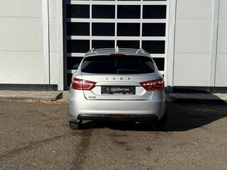 2018 Lada (ВАЗ) Vesta SW I, серебристый, 970000 рублей, вид 4