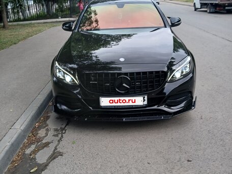 2014 Mercedes-Benz C-Класс 180 IV (W205), чёрный, 1650000 рублей, вид 4