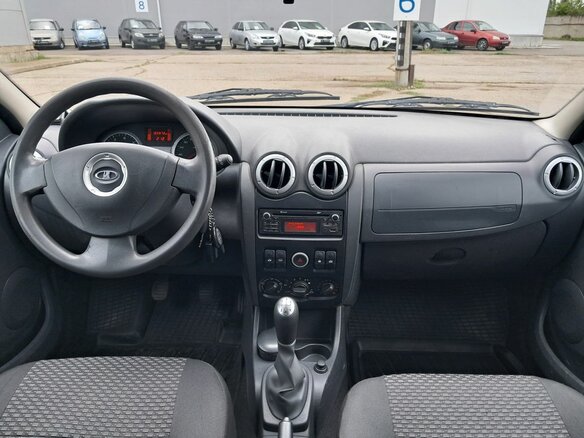 2014 Lada (ВАЗ) Largus I, красный, 629000 рублей - вид 13