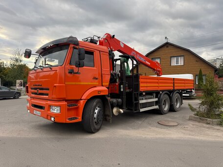 2021 КамАЗ 65115, красный, 6555000 рублей, вид 1