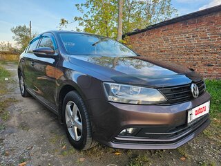 2016 Volkswagen Jetta VI Рестайлинг, коричневый, 1650000 рублей, вид 2