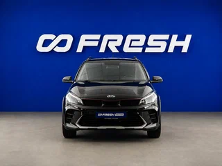 2021 Kia Rio X IV Рестайлинг, чёрный, 1699077 рублей, вид 3