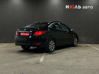 2015 Hyundai Solaris I Рестайлинг, чёрный, 1299000 рублей, вид 5