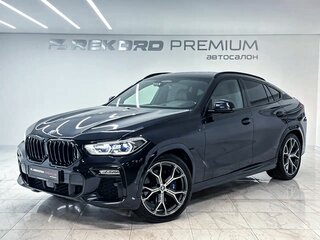 2021 BMW X6 40i III (G06), синий, 7590000 рублей, вид 1