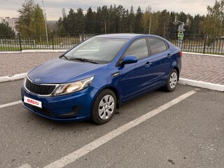 2011 Kia Rio III, синий, 844990 рублей, вид 1