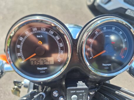 2012 Triumph Bonneville T100, синий, 550000 рублей, вид 5