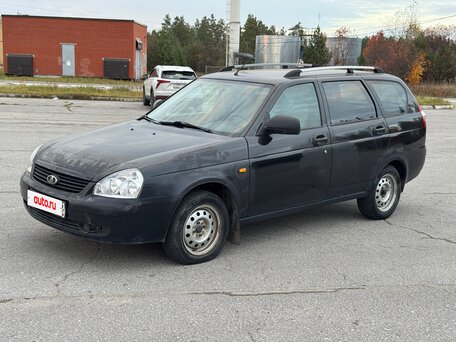 2012 Lada (ВАЗ) Priora I, чёрный, 175000 рублей, вид 1