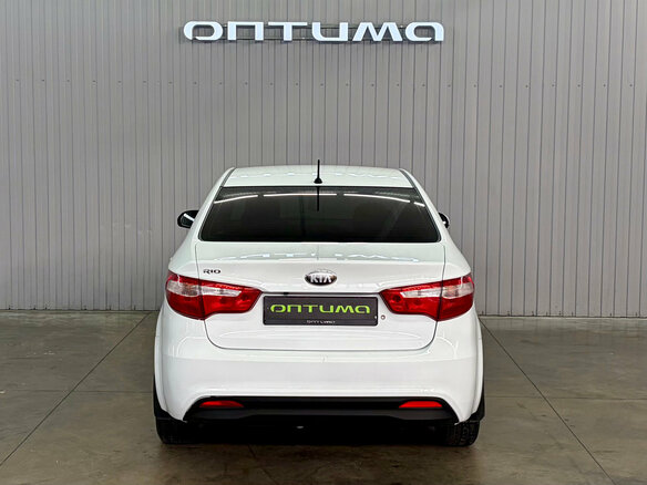 2013 Kia Rio III, белый, 897000 рублей - вид 5