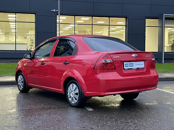 2007 Chevrolet Aveo I Рестайлинг, красный, 329000 рублей - вид 6