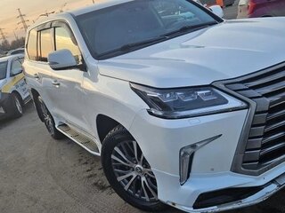 2015 Lexus LX 450d III Рестайлинг 2, белый, 5400000 рублей, вид 4