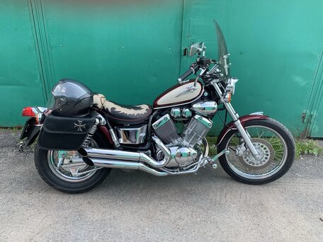 1998 Yamaha XV535 Virago, красный, 550000 рублей, вид 2