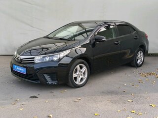 2013 Toyota Corolla XI (E160, E170, E180), чёрный, 1060000 рублей, вид 1