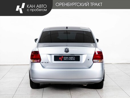 2014 Volkswagen Polo V, серебристый, 689000 рублей, вид 4
