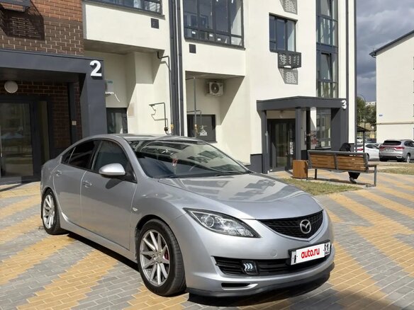 2008 Mazda 6 II (GH), серебристый, 800000 рублей - вид 6
