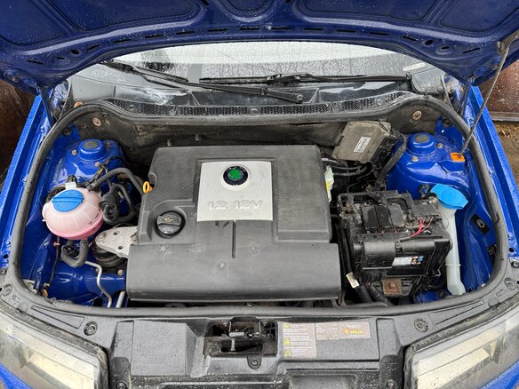 2007 Skoda Fabia I Рестайлинг, синий, 290000 рублей - вид 9