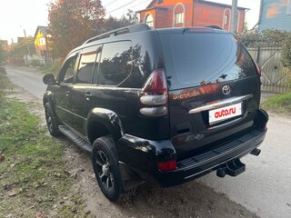2003 Toyota Land Cruiser Prado 4-speed 120 Series, чёрный, 1460000 рублей, вид 3