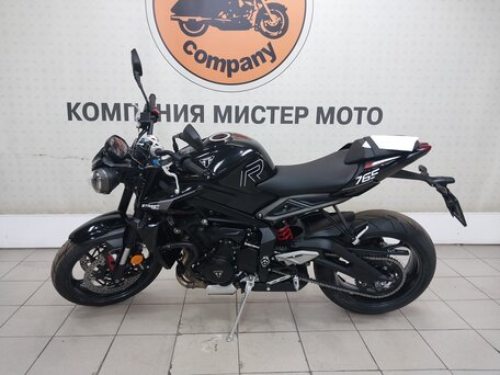 2026 Triumph Street Triple, чёрный, 1249000 рублей, вид 2