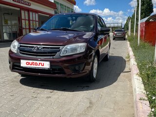 2013 Lada (ВАЗ) Granta I, пурпурный, 410000 рублей, вид 1
