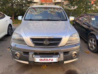 2003 Kia Sorento 4-speed I, серый, 410000 рублей, вид 2