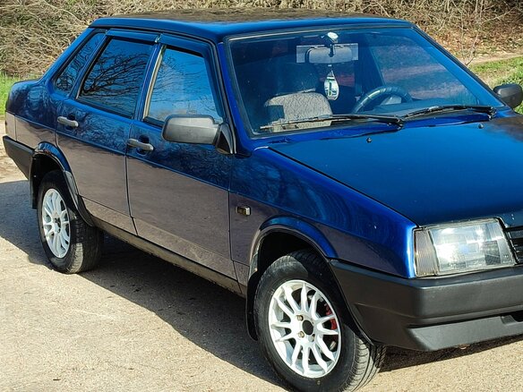 2006 Lada (ВАЗ) 21099, синий, 190000 рублей - вид 4