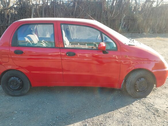2007 Daewoo Matiz I Рестайлинг, красный, 225000 рублей - вид 2
