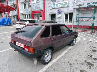 2003 Lada (ВАЗ) 21093i, красный, 92000 рублей, вид 4