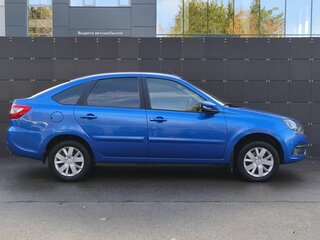 2022 Lada (ВАЗ) Granta I Рестайлинг, синий, 745000 рублей, вид 4