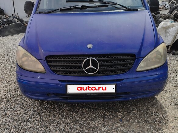 2008 Mercedes-Benz Vito 111 CDI L3 II (W639), синий, 999999 рублей - вид 1