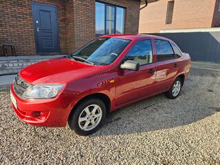2012 Lada (ВАЗ) Granta I, серебристый, 490000 рублей, вид 1
