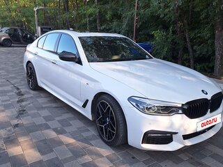 2018 BMW 5 серии 520d VII (G30/G31/G38), белый, 3200000 рублей, вид 3