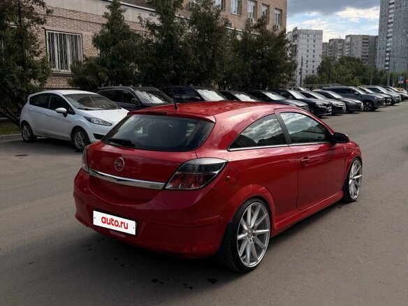 2007 Opel Astra GTC H Рестайлинг, красный, 750000 рублей - вид 6