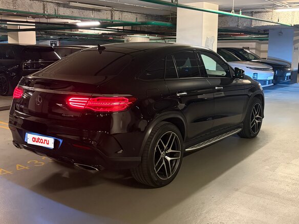 2017 Mercedes-Benz GLE Coupe 400 I (C292), чёрный, 3950000 рублей - вид 3