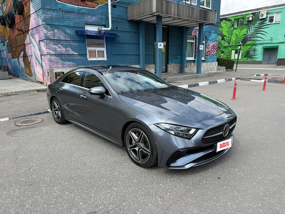 2022 Mercedes-Benz CLS 300 d III (C257) Рестайлинг, серый, 6500000 рублей - вид 4