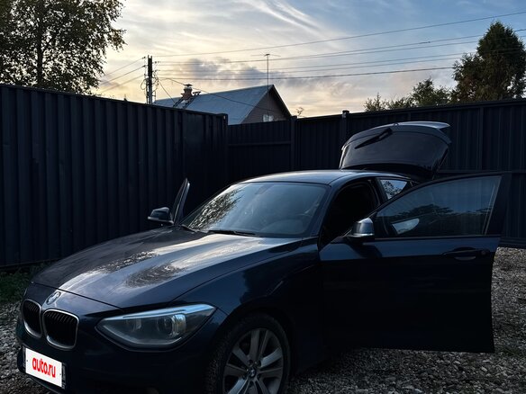 2012 BMW 1 серии 116i II (F20/F21), синий, 1099000 рублей - вид 1