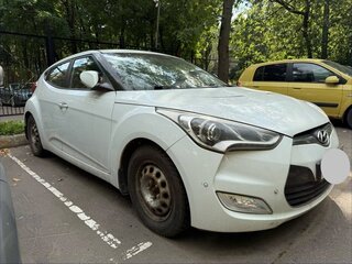 2014 Hyundai Veloster I, белый, 1320000 рублей, вид 4