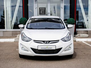 2014 Hyundai Elantra V (MD) Рестайлинг, белый, 770000 рублей, вид 3