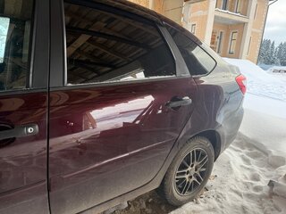 2015 Lada (ВАЗ) Granta I, пурпурный, 360000 рублей, вид 4