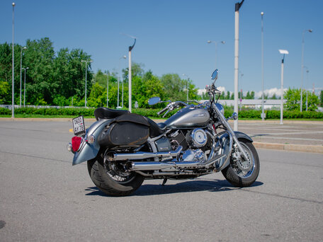 2006 Yamaha XVS1100, серый, 599000 рублей, вид 4