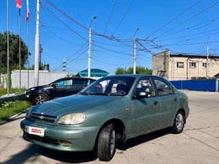 2008 Chevrolet Lanos I, зелёный, 115000 рублей, вид 4