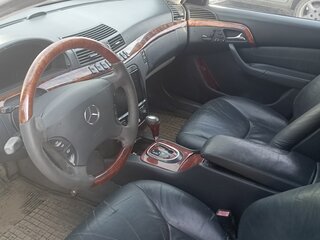 1999 Mercedes-Benz S-Класс 430 IV (W220), чёрный, 333333 рублей, вид 5