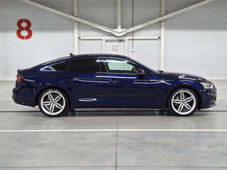 2018 Audi A5 II (F5), синий, 3090000 рублей, вид 4